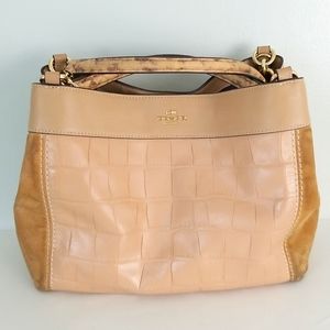 Coach Leather and Suede Purse